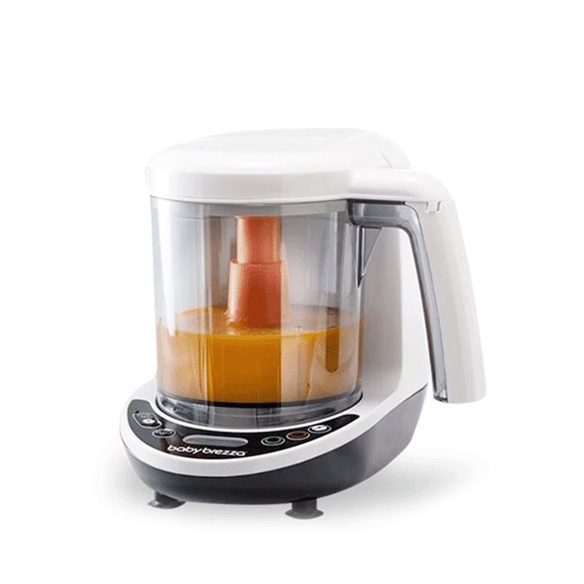 Pachet Bebe-Start 15 - Robot de bucatarie One Step Baby Food Maker Deluxe + Sterilizator One Step