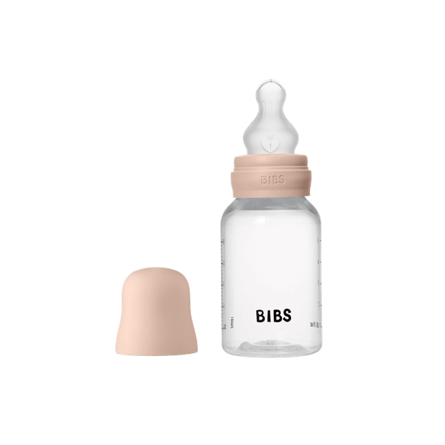 Bibs - set complet biberon anticolici, 150 ml, silicon, blush bbb50161244
