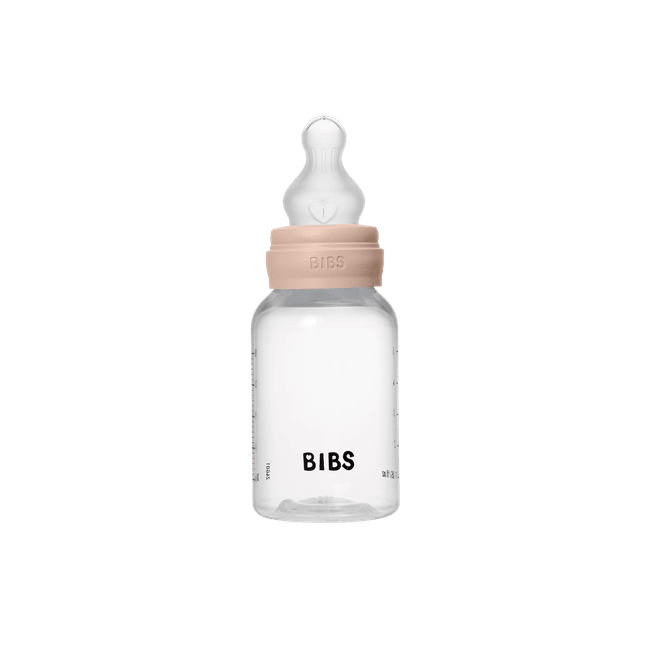 Bibs - set complet biberon anticolici, 150 ml, silicon, blush bbb50161244