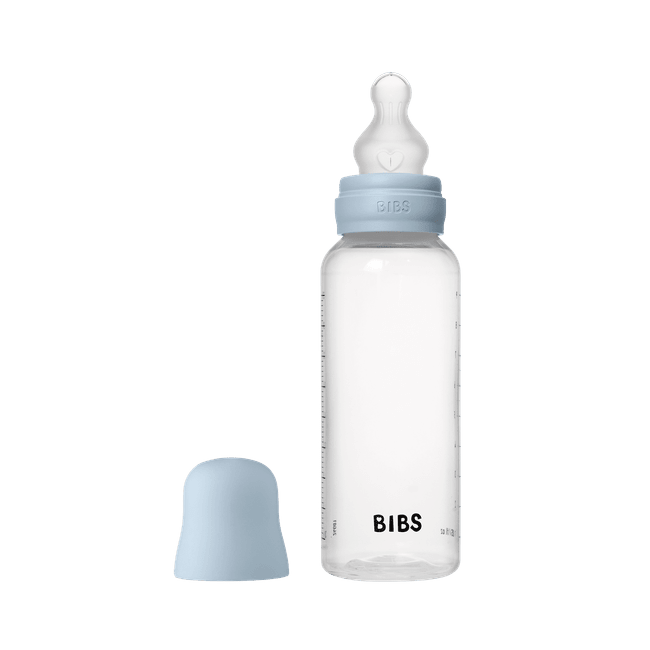 Bibs - set complet biberon anticolici, 270 ml, silicon, baby blue bbb50171231