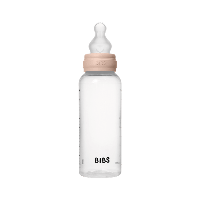 Bibs - set complet biberon anticolici, 270 ml, silicon, blush bbb50171244