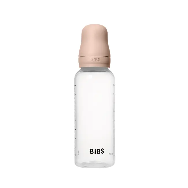 Bibs - set complet biberon anticolici, 270 ml, silicon, blush bbb50171244