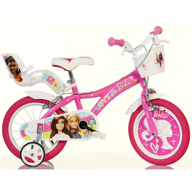 Bicicleta pentru copii Barbie DB-616G-02BA Dino Bikes, 16 inch SUPDB-616G-02BA
