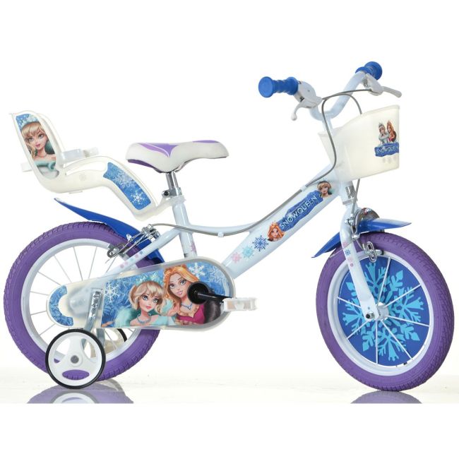 Bicicleta pentru copii Snow Queen DB-144R-SQ Dino Bikes, 14 inch SUPDB-144R-SQ