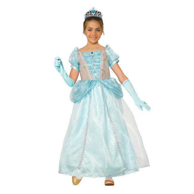 Costum de carnaval - printesa (turcoaz)