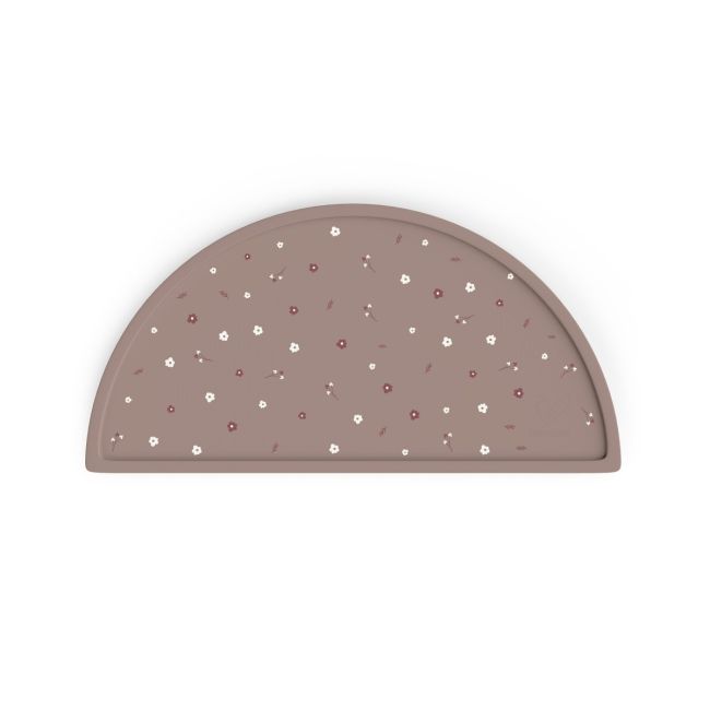 Covoras Pentru Diversificare, Din Silicon, Fara Bpa, Forma Semicirculara 45,5 Cm Si 23 Cm, Peony Pjbcssm_p
