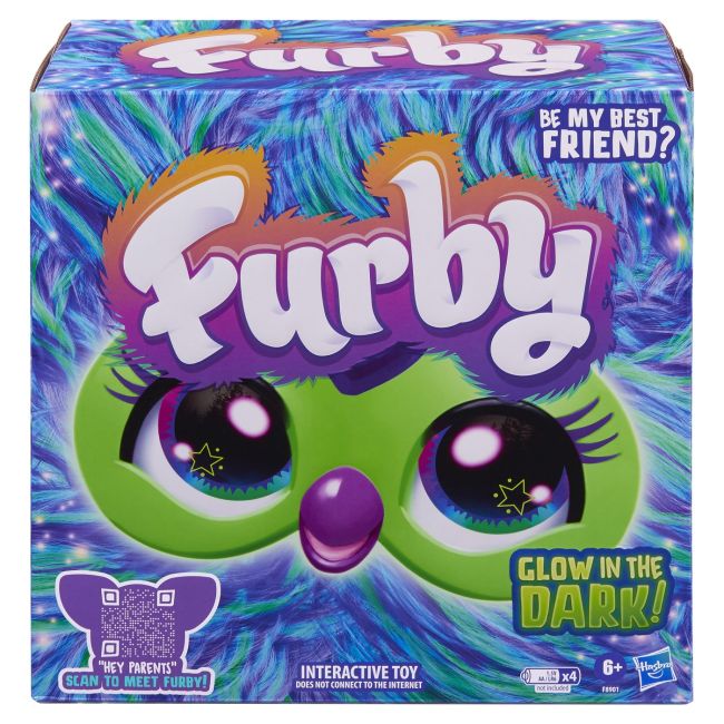 FURBY JUCARIE DE PLUS INTERACTIVA FURBY GALAXY GLOW IN THE DARK VIVF8901