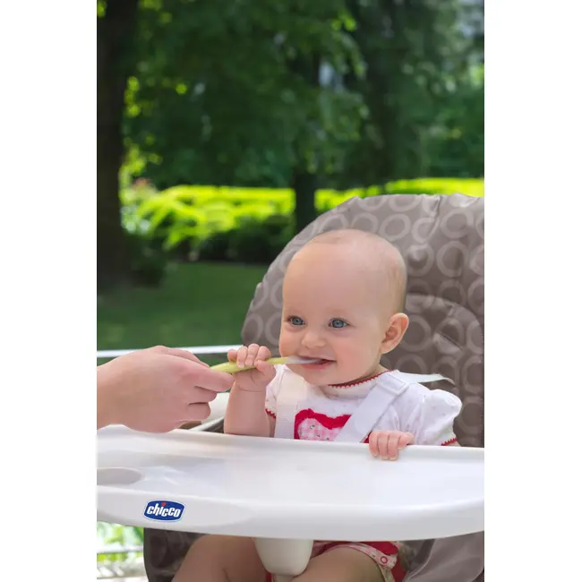 Lingurita silicon Chicco 6luni+, verde CHC06828-7_VERDE