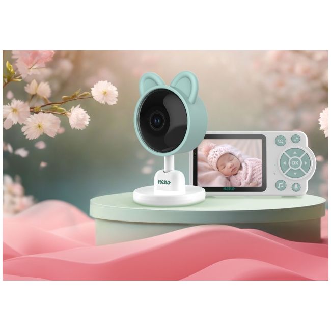 Neno bambino – monitor electronic pentru bebeluși cu receptor wireless nen-mam-nn010