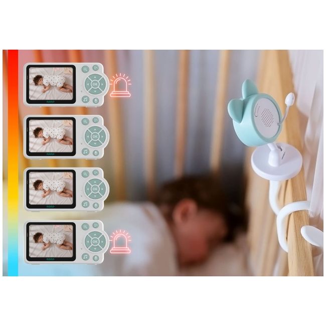 Neno bambino – monitor electronic pentru bebeluși cu receptor wireless nen-mam-nn010