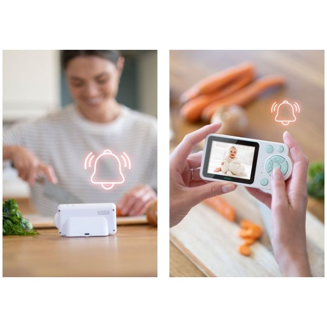 Neno bambino – monitor electronic pentru bebeluși cu receptor wireless nen-mam-nn010