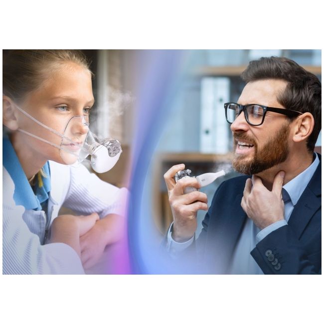 Neno vapore – nebulizator portabil cu tehnologie mesh nen-mam-inh005