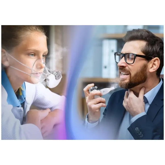 Neno vapore &ndash; nebulizator portabil cu tehnologie mesh nen-mam-inh005
