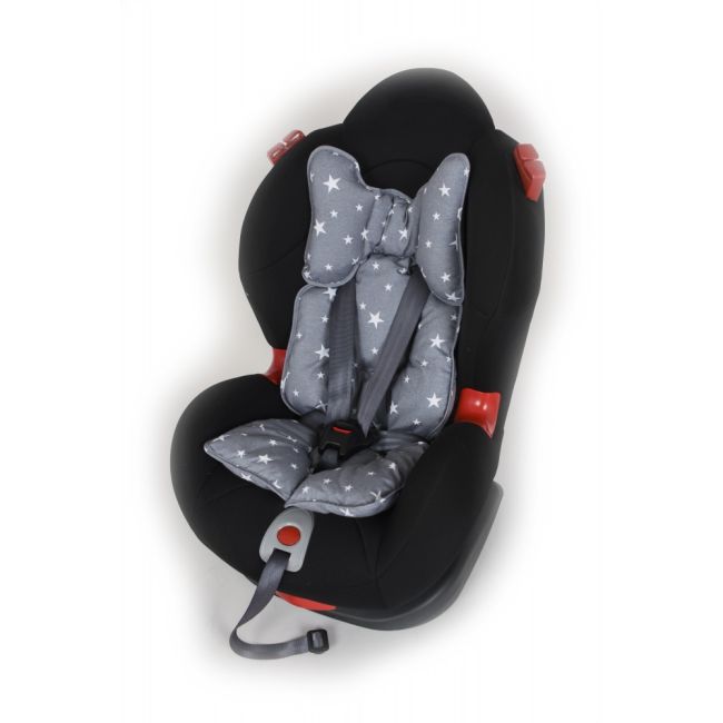 Protectie textila carucior/Scaun auto Grey Stars SeviBebe BBKSEV_8376-13