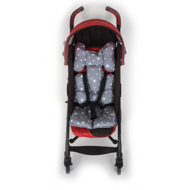 Protectie textila carucior/Scaun auto Grey Stars SeviBebe BBKSEV_8376-13