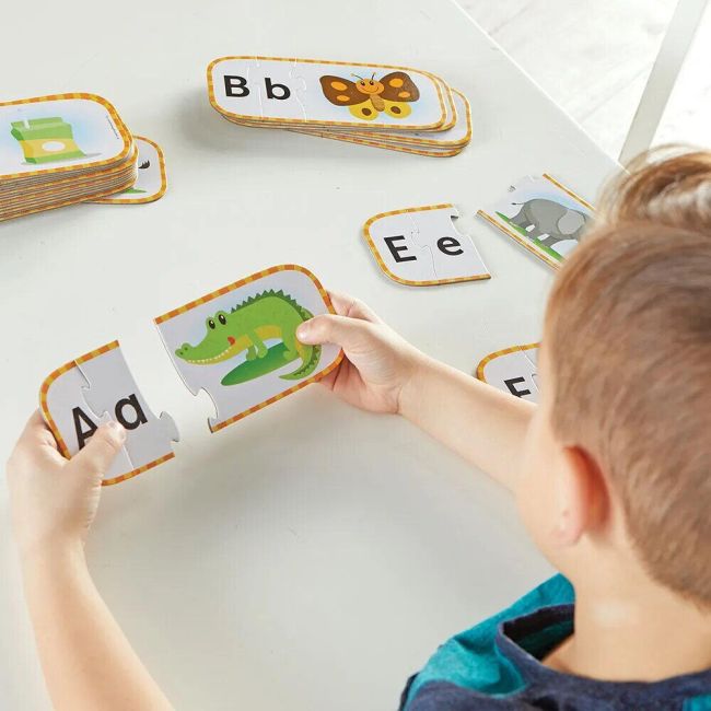 Set 26 de puzzle-uri alfabet (3 piese)