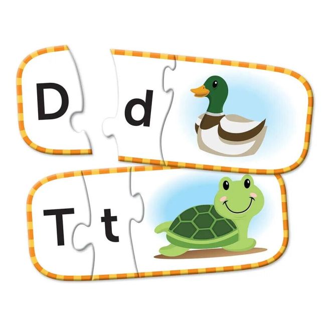 Set 26 de puzzle-uri alfabet (3 piese)