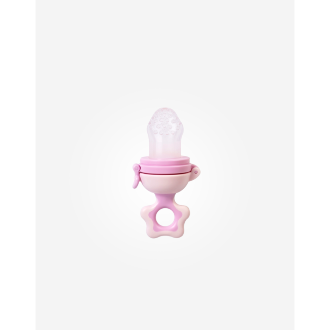 Suzeta Pentru Alimentare Cu Fructe Si Legume, Diversificare Bebelusi,    Aliment-up,   Rose Pjb25506