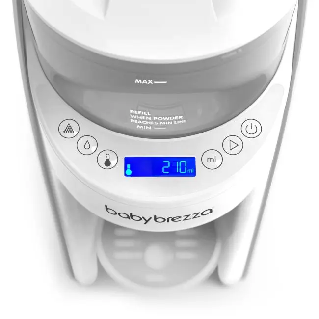 Pachet Bebe Start - Espressor lapte Formula Pro Advanced All White + Robot One Step Baby Food Maker Baby Brezza