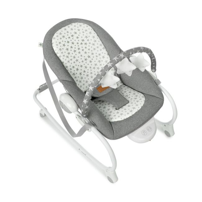 Balansoar, Jane, Evolution, Cu vibratii si melodii, Bara de jucarii si spatar reglabil, Conform cu standardul european de siguranta EN 12790:2023, Star BYN8420421089927