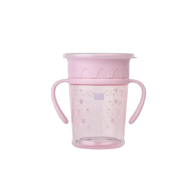 Cana Anti-picurare 360  º , Zamazing Cup,   - 270ml, Rose Pjb51443