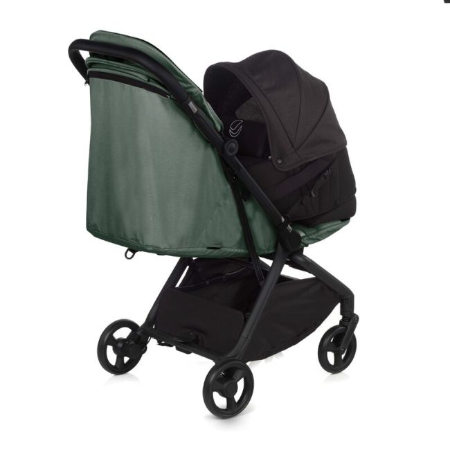 Carucior sport, Jane, Clap, Sistem compact de pliere care permite transportul caruciorului la bordul aeronavei, Cadru din aluminium, De la nastere pana la 26Kg, Conform cu standardul european EN 1888-2:2018+A1:2023, Botanic BYN8420421091999