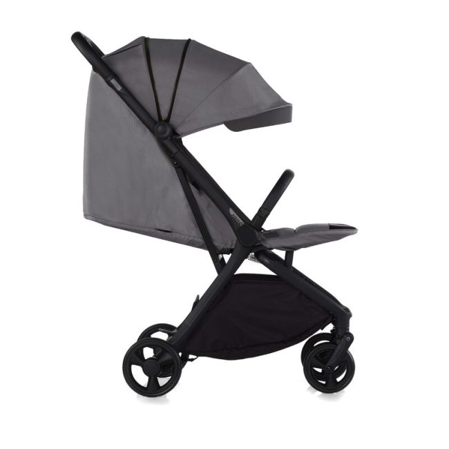 Carucior sport, Jane, Clap, Sistem compact de pliere care permite transportul caruciorului la bordul aeronavei, Cadru din aluminium, De la nastere pana la 26Kg, Conform cu standardul european EN 1888-2:2018+A1:2023, Coal BYN8420421091289