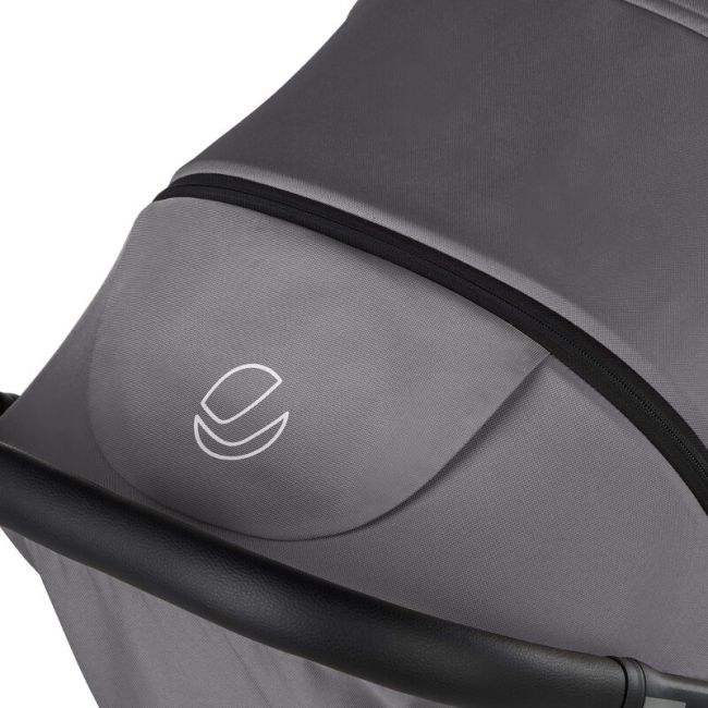 Carucior sport, Jane, Clap, Sistem compact de pliere care permite transportul caruciorului la bordul aeronavei, Cadru din aluminium, De la nastere pana la 26Kg, Conform cu standardul european EN 1888-2:2018+A1:2023, Coal BYN8420421091289