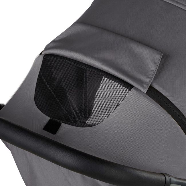 Carucior sport, Jane, Clap, Sistem compact de pliere care permite transportul caruciorului la bordul aeronavei, Cadru din aluminium, De la nastere pana la 26Kg, Conform cu standardul european EN 1888-2:2018+A1:2023, Coal BYN8420421091289