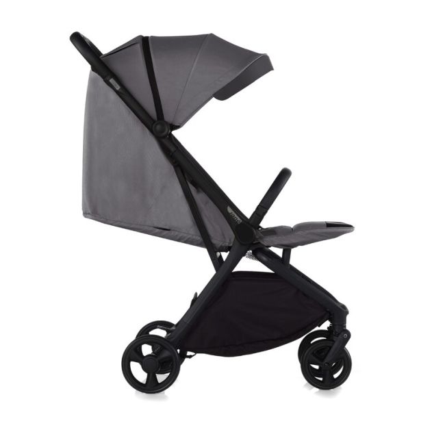 Carucior sport, Jane, Clap, Sistem compact de pliere care permite transportul caruciorului la bordul aeronavei, Cadru din aluminium, De la nastere pana la 26Kg, Conform cu standardul european EN 1888-2:2018+A1:2023, Coal BYN8420421091289