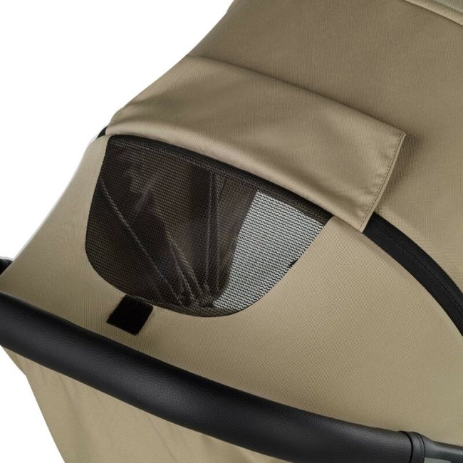 Carucior sport, Jane, Clap, Sistem compact de pliere care permite transportul caruciorului la bordul aeronavei, Cadru din aluminium, De la nastere pana la 26Kg, Conform cu standardul european EN 1888-2:2018+A1:2023, Desert BYN8420421092019