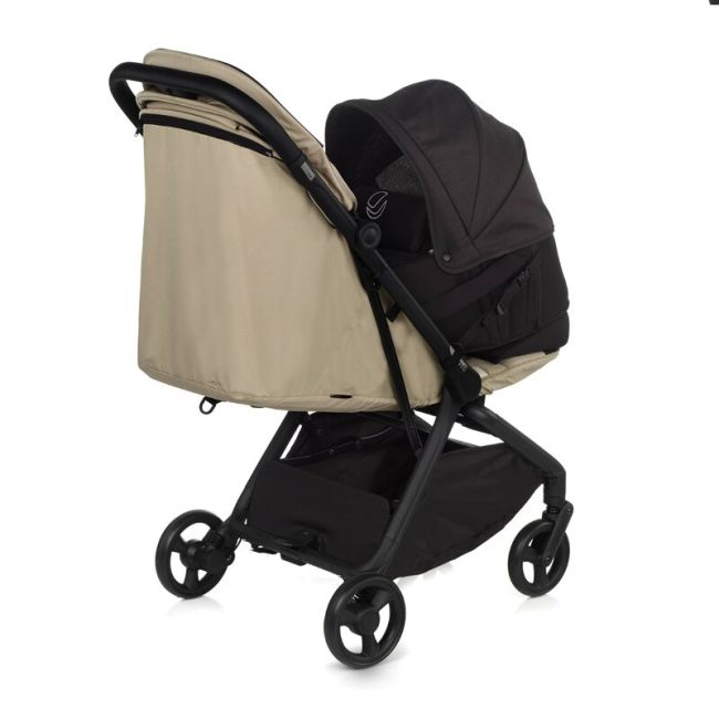 Carucior sport, Jane, Clap, Sistem compact de pliere care permite transportul caruciorului la bordul aeronavei, Cadru din aluminium, De la nastere pana la 26Kg, Conform cu standardul european EN 1888-2:2018+A1:2023, Desert BYN8420421092019