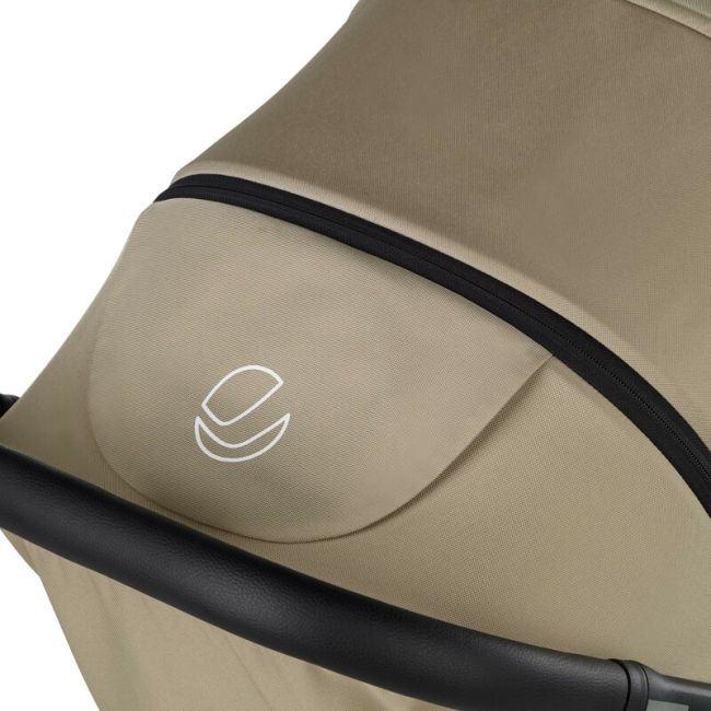 Carucior sport, Jane, Clap, Sistem compact de pliere care permite transportul caruciorului la bordul aeronavei, Cadru din aluminium, De la nastere pana la 26Kg, Conform cu standardul european EN 1888-2:2018+A1:2023, Desert BYN8420421092019