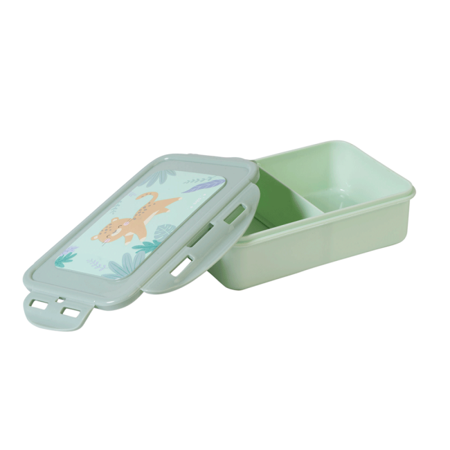 Caserola Pentru Pranz, 550 Ml, , œjungle Cheetahs,   Mint Pjb70064