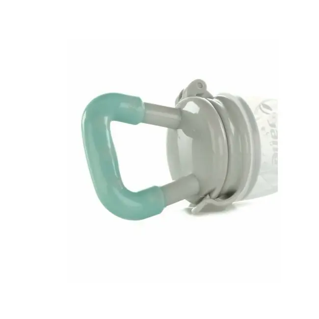 Dispozitiv de hranire, Jane, Pentru fructe si legume, Cu trei adaptoare din silicon, Fara BPA, 6+ luni, Mint BYN8420421086254