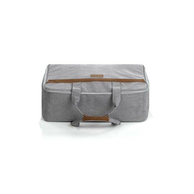Geanta de voiaj spital, Jane, Cu compartiment impermeabil, 41 x 50 x 7 cm, Dim Grey BYN8420421089248