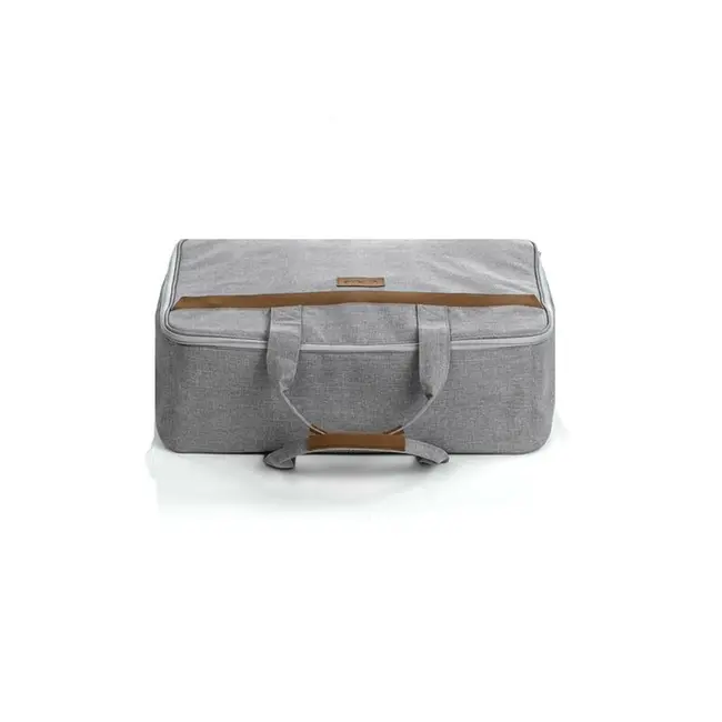 Geanta de voiaj spital, Jane, Cu compartiment impermeabil, 41 x 50 x 7 cm, Dim Grey BYN8420421089248