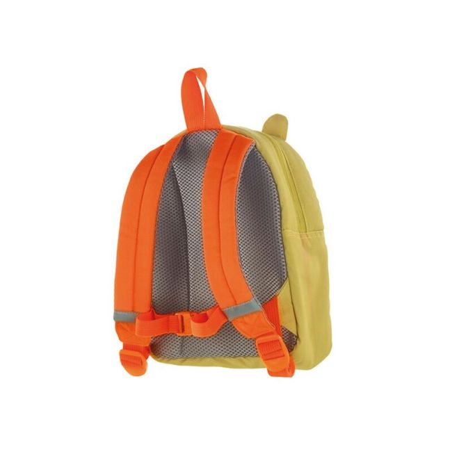 Ghiozdanel, Jane, Frog, Cu un compartiment interior pentru sticla, Inchidere cu fermoar, Bretele si spate captusite si moi, Cu eticheta pentru nume, 20.5 x 9 x 30 cm BYN8420421087084