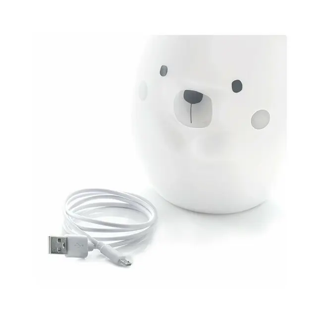 Lampa de veghe, Jane, Yum Bear, Cu 9 culori, White BYN8420421074909