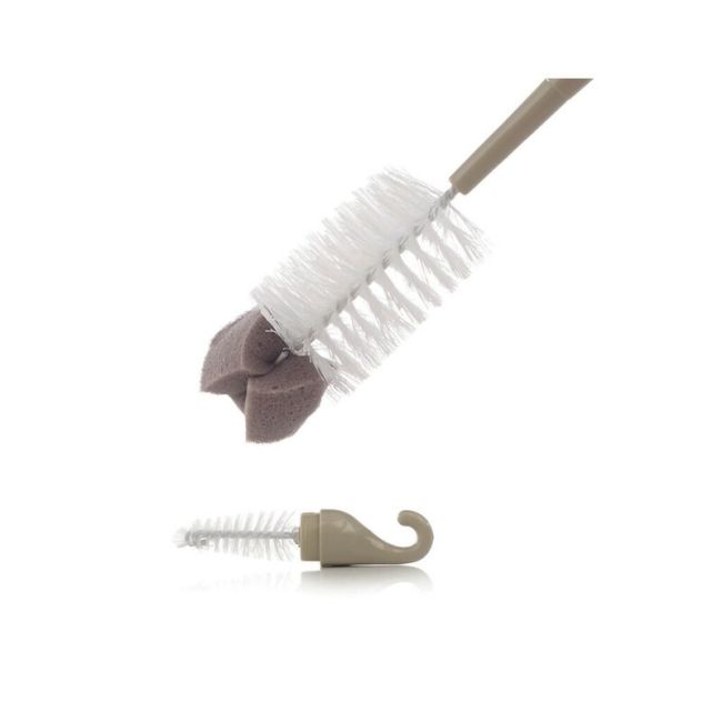 Perie pentru biberon si tetine, Jane, BPA Free, 25 x 4.5 cm BYN8420421041048