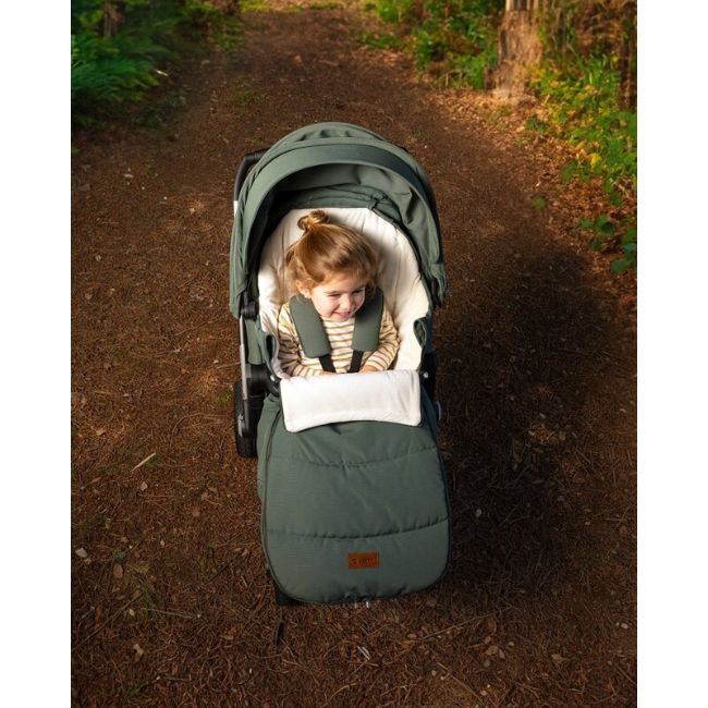 Sac de iarna, Jane, Dart, Pentru carucior, Universal, 13 x 45 x 93 cm, Material exterior hidrofug, Botanic BYN8420421091517