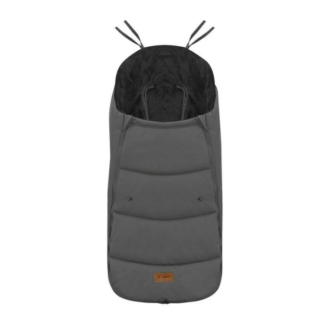 Sac de iarna, Jane, Dart, Pentru carucior, Universal, 13 x 45 x 93 cm, Material exterior hidrofug, Coal BYN8420421092590