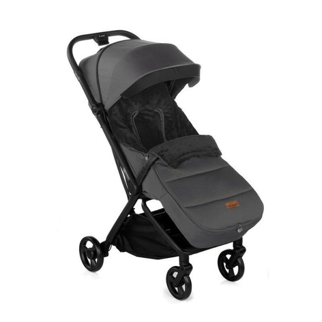 Sac de iarna, Jane, Dart, Pentru carucior, Universal, 13 x 45 x 93 cm, Material exterior hidrofug, Coal BYN8420421092590