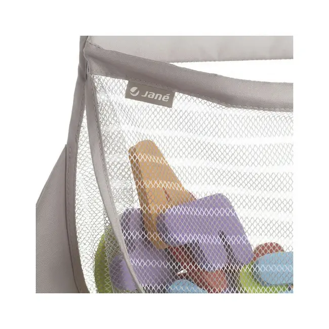 Saculet pentru jucariile de baie, Jane, Bunny, Cu sistem de prindere cu ventuze, Conform cu standardele europene de siguranta EN 71-1:2014+A1:2018,EN 71-2:2020,EN 71-3:2019+A1:2021, Mint BYN8420421088371