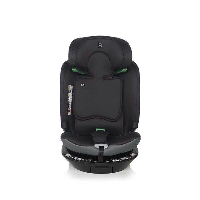 Scaun auto, Be Cool, Wagon I-Size, Rotire 360 grade, 40 - 150 cm, 0 - 36 kg, Cu Isofix si picior stabilizator, Cu protectie laterala de siguranta, Conform cu standardul european de securitate ECE R129, Carbon BYN8420421092736