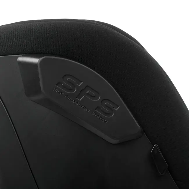 Scaun auto, Jane, Iflow I-Size, Rotire 360 grade, 40 - 105 cm, Cu Isofix si picior stabilizator, Protectie superioara in caz de impact lateral - SPS, Conform cu standardul european de securitate ECE R129, Matt Black BYN8420421092767