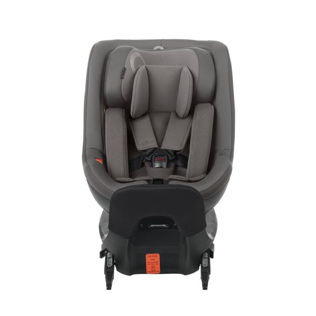 Scaun auto, Jane, Iflow I-Size, Rotire 360 grade, 40 - 105 cm, Cu Isofix si picior stabilizator, Protectie superioara in caz de impact lateral - SPS, Conform cu standardul european de securitate ECE R129, Matt Gray BYN8420421092774