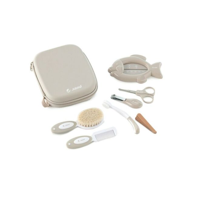 Set ingrijire, Jane, Contine forfecuta, unghiera, pile de unghii, perie de par, pieptene, termometru baie si periuta de dinti, Sand BYN8420421071120