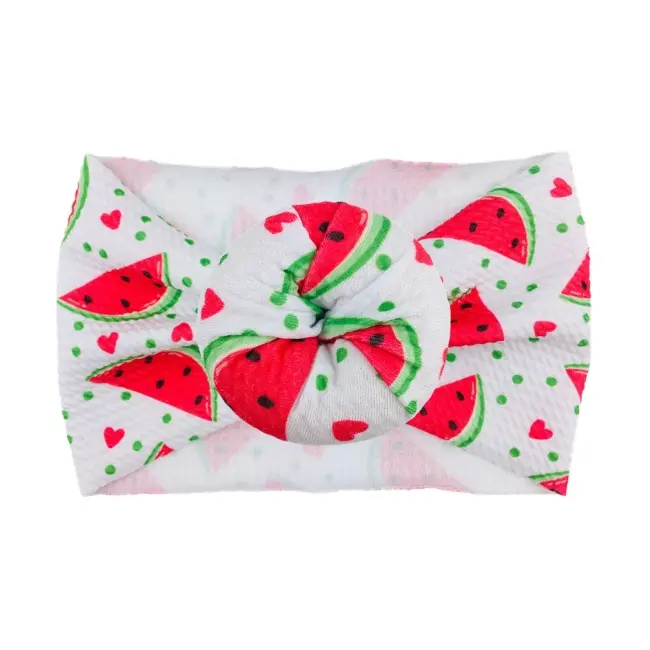 Bentita lata tip turban cu imprimeu - model 2 mbh13-2-cd2