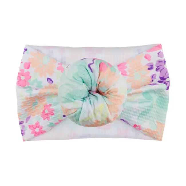 Bentita lata tip turban cu imprimeu - model 7 mbh13-7-cd2